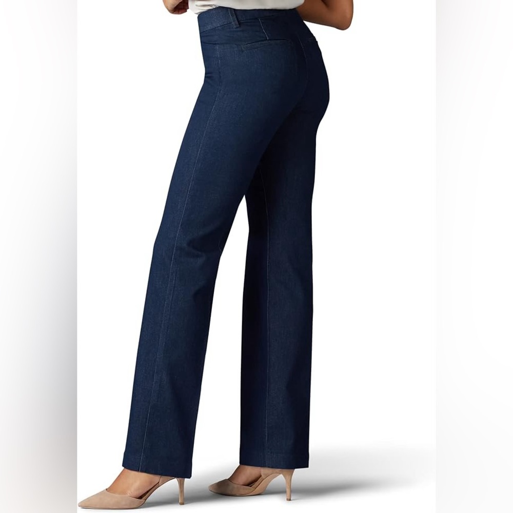 Lee Jeans - Business Casual Stretch Trousers by Lee, LONG/TALL
